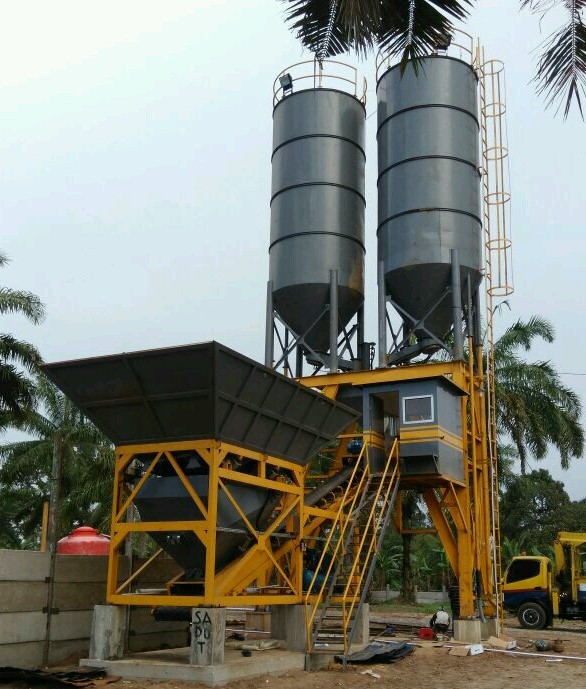 Permanent Batching Plant Dry Mix System